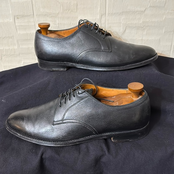 Alden 9271F Black Calfskin Plain Toe Doversize 12 - Picture 1 of 6